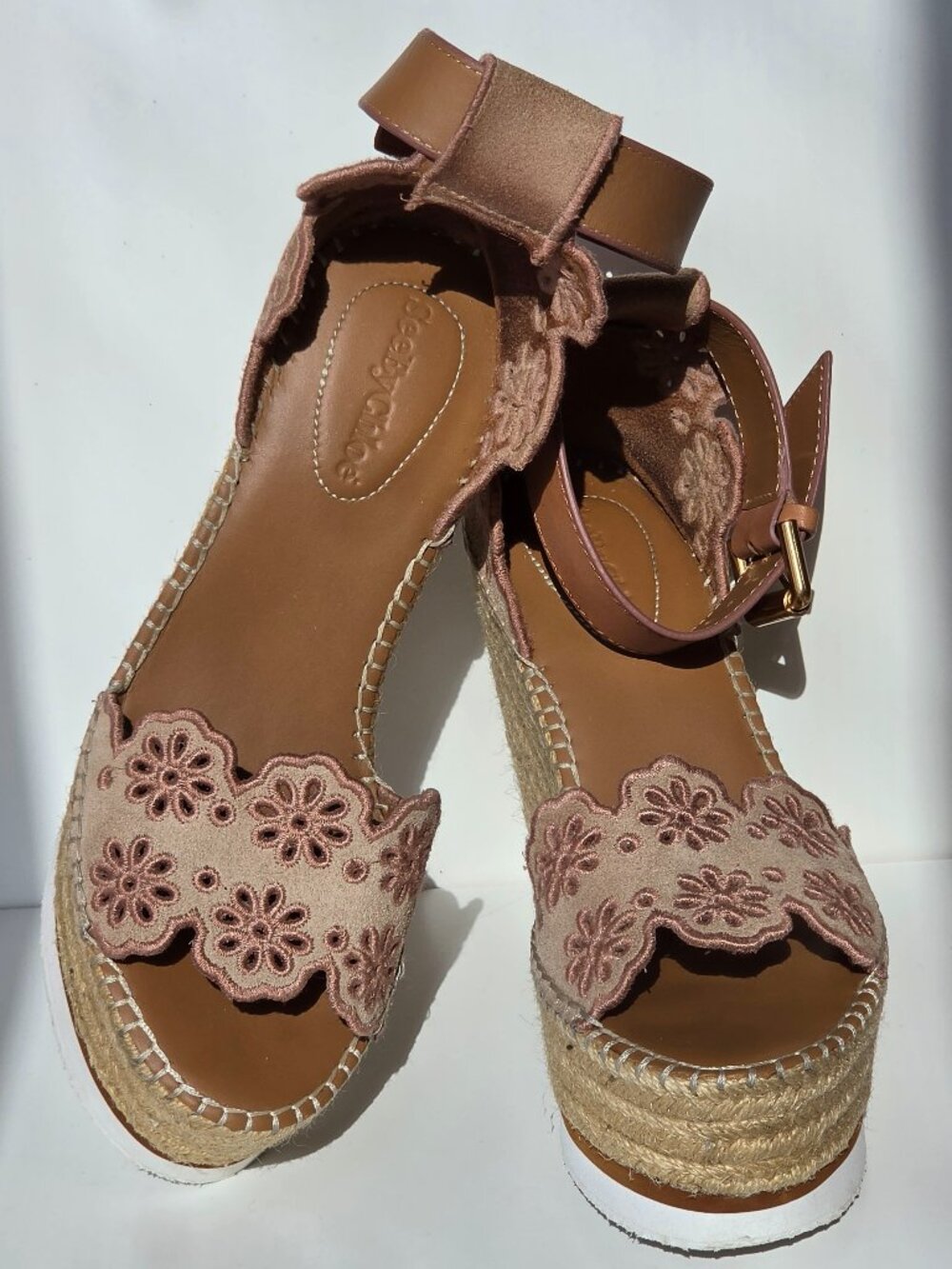 See by Chloé Glyn Wedge Espadrilles - Picture 9 of 14